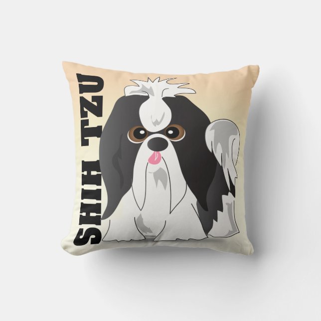 Das Kissen Shih Tzu (Vorderseite)