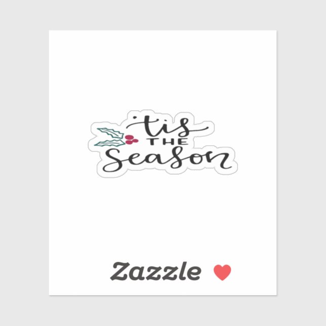 Das klassische Design der Saison Aufkleber (Blatt)