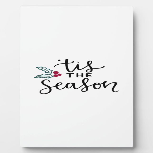 Das klassische Design der Saison Fotoplatte (Vorderseite)