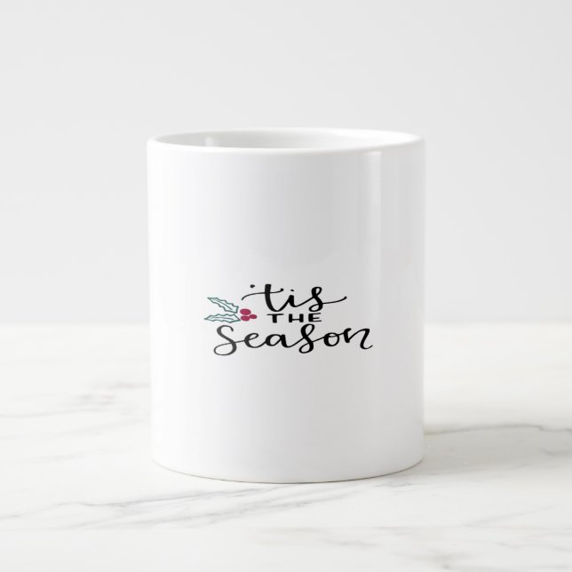 Das klassische Design der Saison Jumbo-Tasse (Vorderseite)