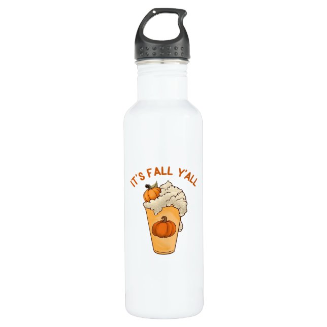 Das klassische Retro ist Herbst 2010 Edelstahlflasche (Vorderseite)