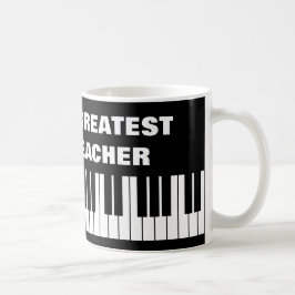 Das Klavier-Lehrerkaffee-Tasse der Welt bestste Kaffeetasse