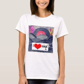 Das Kleid der Frauen - i-Liebe-Vinyl T-Shirt