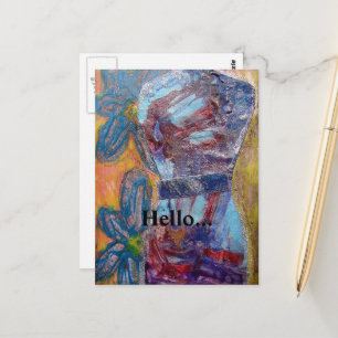 Das Kleid Postkarte