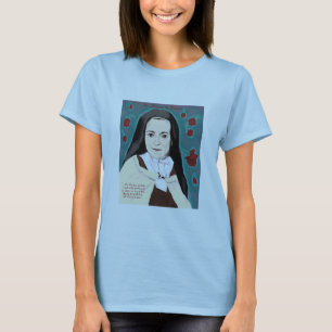 Das kleine Blumendamenbaby - Puppent-stück Flieder T-Shirt