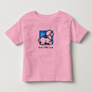 Das kleine Lamm des Gottes Kleinkind T-shirt