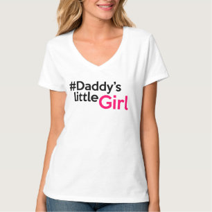 das kleine Mädchen des Vatis T-Shirt