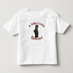 Das kleine Monster eines Seemanns Kleinkind T-shirt