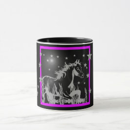 Das kleine süße Pony, pink Tasse