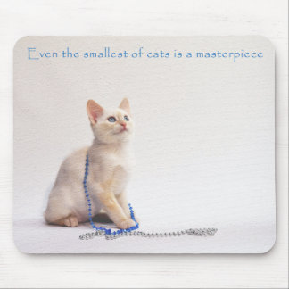 Das kleinste der Katzen-Mausunterlage: Farrah Mousepad