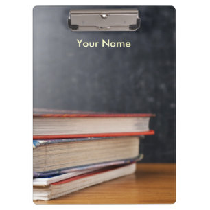 Das Klemmbrett des Vintag-Ähnlichen Lehrers