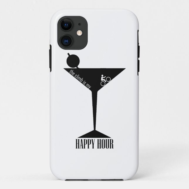 Das Klima ist meine glückliche Stunde Case-Mate iPhone Hülle (Rückseite)