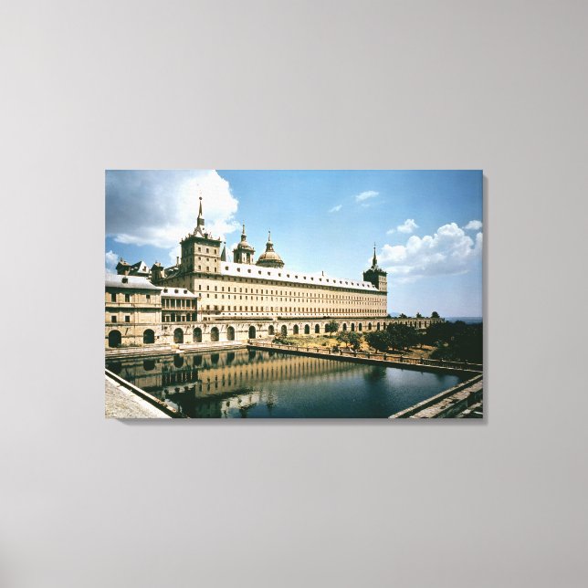 Das Kloster Escorial Leinwanddruck (Vorderseite)