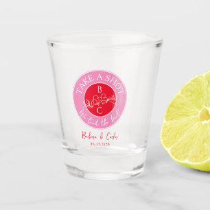 Das Kniebundschuss-Glass Schnapsglas