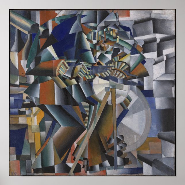 Das Knife Grinder oder Prinzip des Glitterns Poster (Vorne)