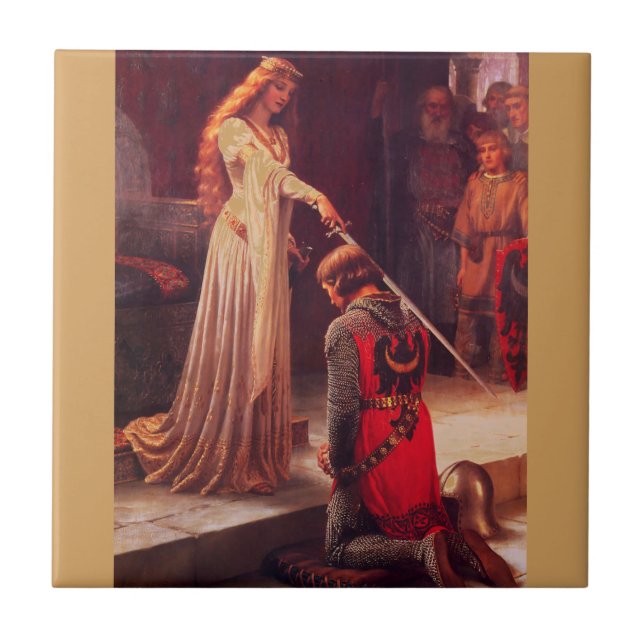 Das Knighting Fliese (Vorderseite)