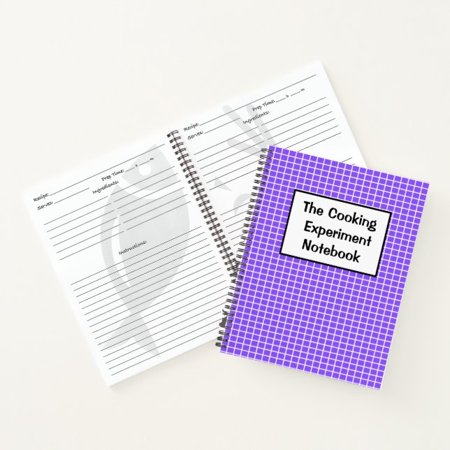 Das Kochen-Experiment Notizbuch (Innenseite)