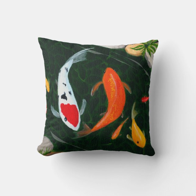 Das Koi-Kissen Kissen (Vorderseite)