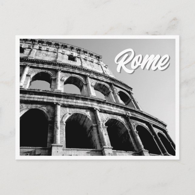 Das Kolosseum Rom Italien Foto Postkarte (Vorderseite)
