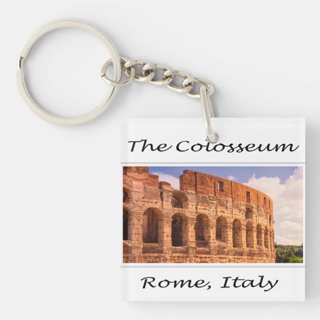 Das Kolosseum Rom, Italien Schlüsselanhänger (Vorderseite)