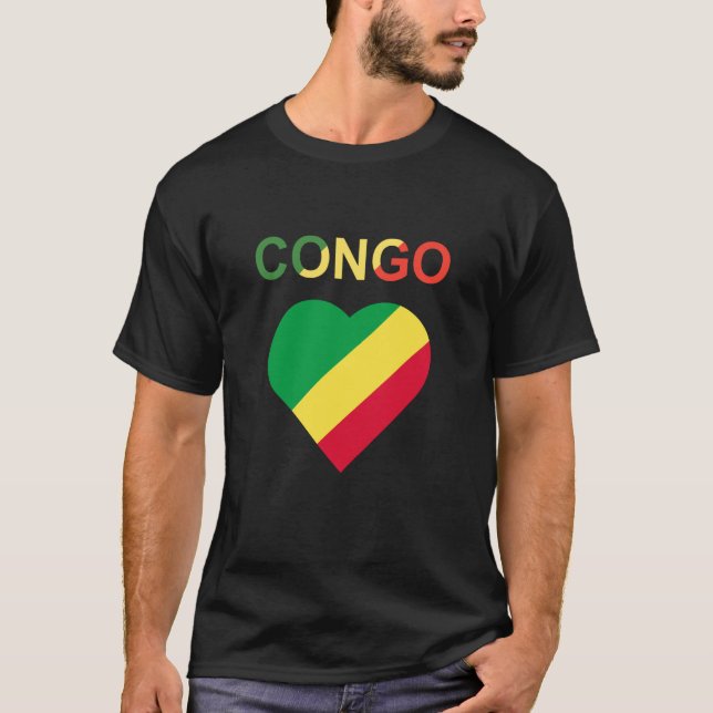 Das Kongo-Design T-Shirt (Vorderseite)