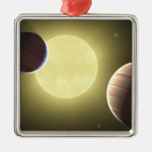 Das Konzept 2 des Künstlers Silbernes Ornament