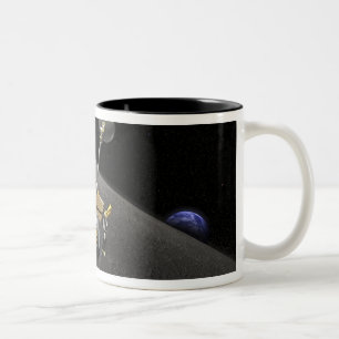 Das Konzept 9 des Künstlers Zweifarbige Tasse