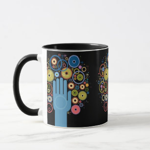 Das Konzept der Bewegung Tasse