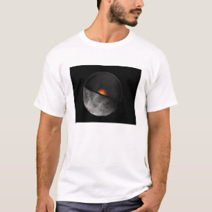 Das Konzept des Künstlers, das einen möglichen T-Shirt