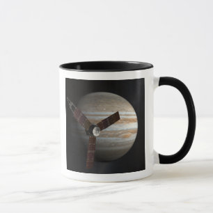Das Konzept des Künstlers des Juno Raumfahrzeugs Tasse