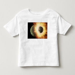 Das Konzept des Künstlers eines Himmelskörpers Kleinkind T-shirt