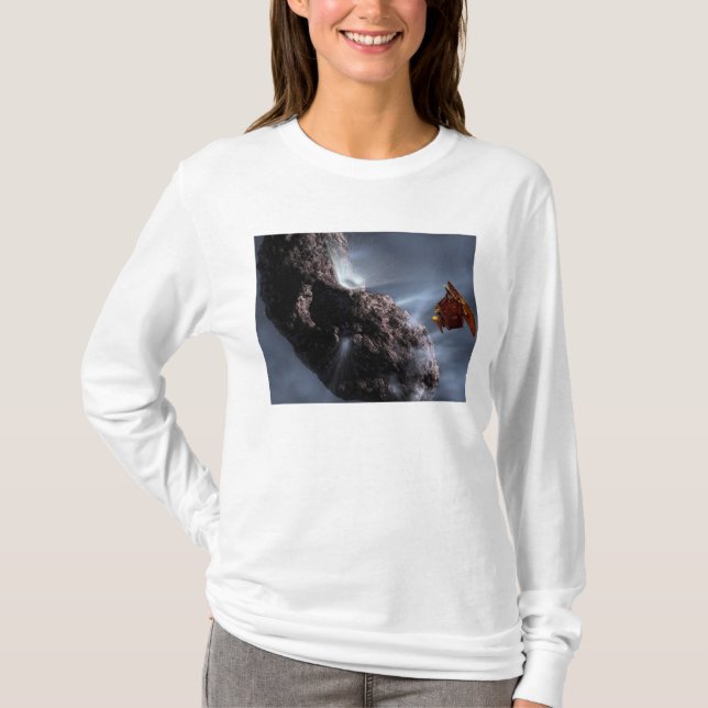 Das Konzept des Künstlers für die Begegnung mit De T-Shirt (Vorderseite)