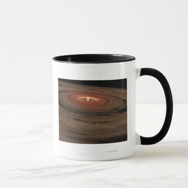 Das Konzept des Künstlers Mini-Sonnensystem in der Tasse (Rechts)