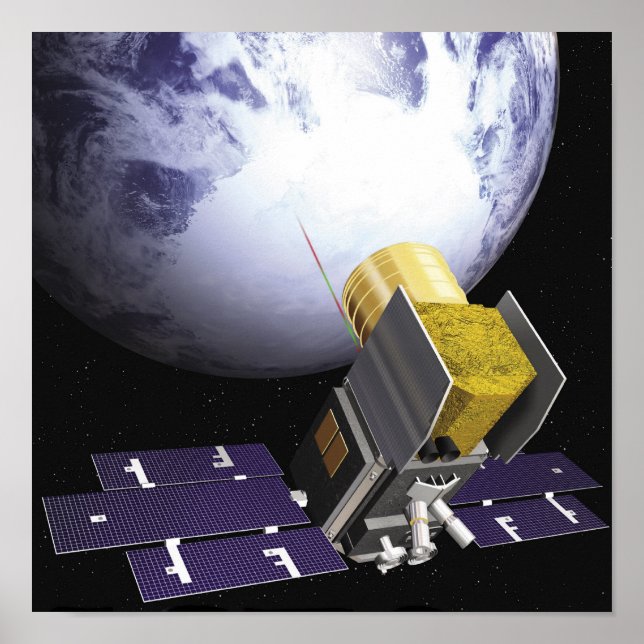 Das Konzept des Künstlers von Eis, Cloud Poster (Vorne)