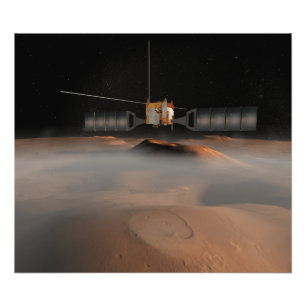 Das Konzept des Künstlers von Mars drücken Fotodruck