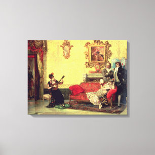 Das Konzert 2 Leinwanddruck