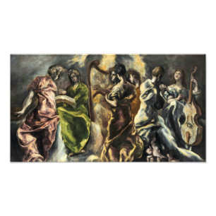 Das Konzert der Engel El Greco Fotodruck