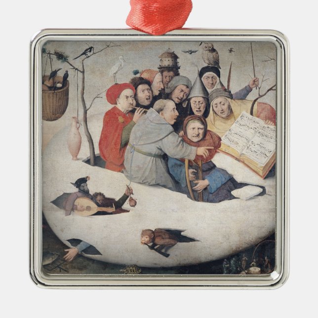 Das Konzert im Ei Silbernes Ornament (Vorne)