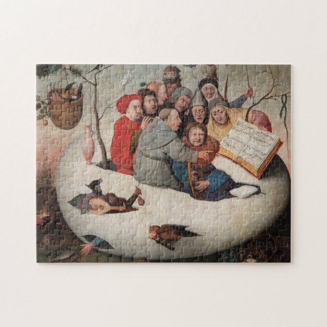 Das Konzert im Ei von Hieronymus Bosch (Horizontal)