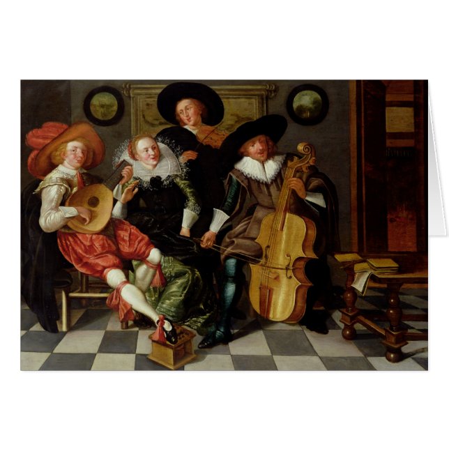 Das Konzert (Öl auf Platte) (Vorderseite (Horizontal))