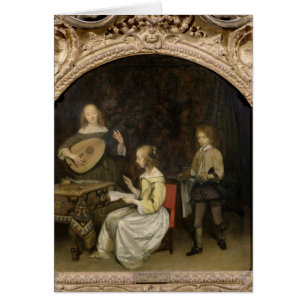 Das Konzert: Sänger und Theorbo Spieler