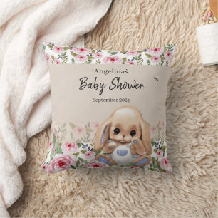 Das Kopfkissen für eine Babydusche. Kissen