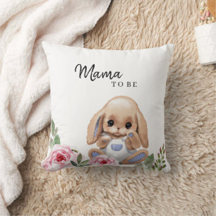 Das Kopfkissen für eine Babydusche. Kissen