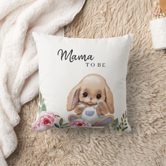 Das Kopfkissen für eine Babydusche. Kissen (Decke)