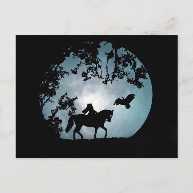 Das kopflose Horsman Halloween-Postkarte Postkarte (Vorderseite)