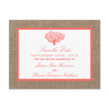 Das Korallenriff auf der Burlap Boho Beach Wedding