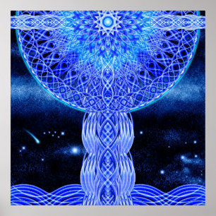 Das kosmische Kreuz Poster