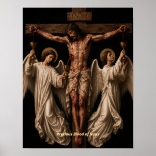 Das Kostbarste Blut Unseres Herrn Jesus Christus Poster