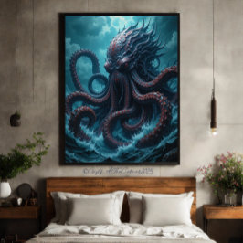 Das Kraken-Monster Poster
