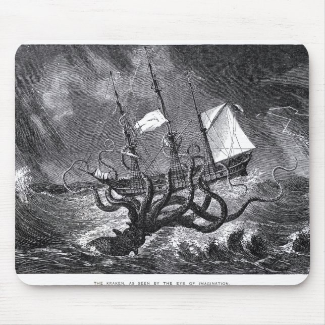 Das Kraken Mousepad (Vorne)